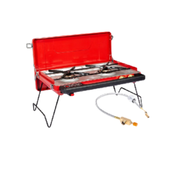 e-Rover 烧烤世家 多功能野营炉 ZG-RXG1900 复古胭红