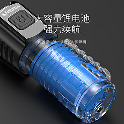 Kl&auml;ttermusen 攀山鼠 强光手电筒超亮小型迷你便携户聚光远射定焦可充电LED超长续航