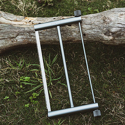 88VIP：MOBI GARDEN 牧高笛 铝合金轻量便携锯手持家用细齿锯露营烧烤工具伐木手拉锯子