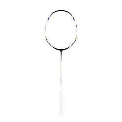 LI-NING 李宁 新品羽毛球拍全碳素球拍 珍珠白 空拍+贈穿线手胶