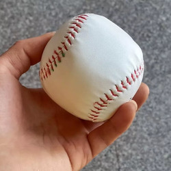 others 其他 小学生10寸垒球9号棒球软硬实心儿童用棒球比赛训练打棒 无字垒球1个