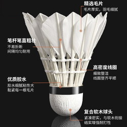 BO KA 博卡 正品耐打羽毛球3只装