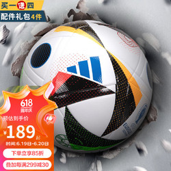 adidas 阿迪达斯 足球 欧冠欧洲杯联赛专业比赛用球青少年成人训练耐磨5号足球 IN9367/欧洲杯中端球 5