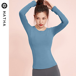 HATHA YOGA 哈他 | 微光-瑜伽长袖T恤女运动训练普拉提健身上衣春秋薄新款服