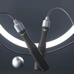 Mizuno 美津浓 竞速跳绳健身成人学生中考试专业钢丝绳