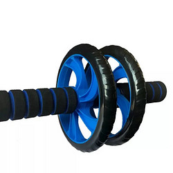 others 其他 健身轮健腹轮男女士家用练腹肌滚轮健身器材收腹回 蓝精灵小轮+跪垫