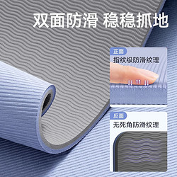 88VIP：MERACH 麦瑞克 瑜伽垫家用加厚舞蹈地垫双面防滑静音减震女生专用健身垫