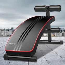 ADKING 艾得凯 家用健身器材男腹肌板运动辅助器收腹仰卧板多用功能起坐器 基础款-短款4胶棉-无法折叠
