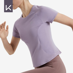 Keep eep 运动短袖女速干宽松跑步瑜伽T恤训练服吸汗透气夏健身服12420