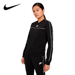 NIKE 耐克 卫衣女装潮流时尚运动保暖圆领休闲套头衫CZ8337-010