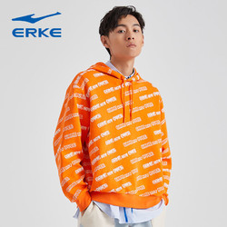 百亿补贴：ERKE 鸿星尔克 卫衣春秋季男士时尚印花休闲服