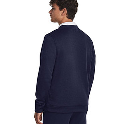 UNDER ARMOUR 安德玛 德玛 UNDERARMOUR）Storm男子抓绒圆领高尔夫运动卫衣1373675 黑色001 L