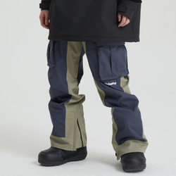 NOBADAY 零夏单板滑雪裤男女新款防水透气户外滑雪单板长裤雪裤