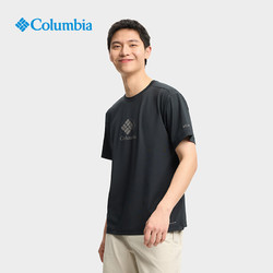 Columbia 哥伦比亚 2024春夏新品哥伦比亚户外男速干衣清凉降温透气薄短袖T恤AE9642