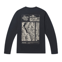 Columbia 哥伦比亚 户外运动男高克重圆领打底长袖T恤AE4578