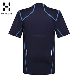 HAGL&Ouml;FS 火柴棍 HAGLOFS男LAVA快干衣夜光排汗透气跑步圆领短袖T恤602870