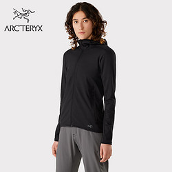 ARC\'TERYX 始祖鸟 ARC&rsquo;TERYX始祖鸟 KYANITE LT HOODY  轻量 女子 抓绒衫 Black/黑色 XS