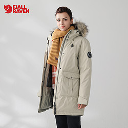 FJ&Auml;LLR&Auml;VEN 北极狐 Fjallraven/北极狐秋冬户外女士毛领羽绒服保暖派克大衣 09212201