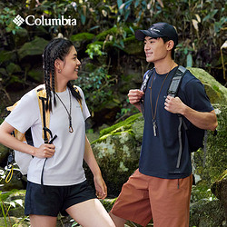 Columbia 哥伦比亚 户外情侣吸湿UPF50防晒防紫外线短袖T恤AE0805