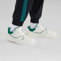 SKECHERS 斯凯奇 男子简约板鞋 232472-WGR