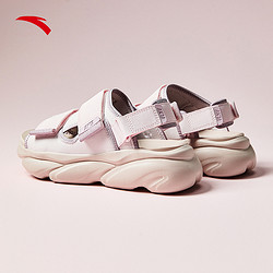 ANTA 安踏 喵喵凉鞋丨女夏季 软底凉拖鞋 可外穿厚底沙滩鞋增高运动溯溪鞋