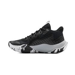 UNDER ARMOUR 安德玛 UNDERARMOUR）春夏Jet \'23男女情侣运动篮球鞋3026634 黑色002 45