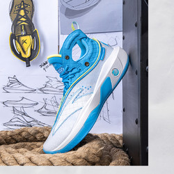 ANTA 安踏 KT8LA氮科技篮球鞋男2024汤普森低帮实战碳板运动鞋男