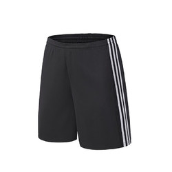 JEANSWEST 真维斯 短裤男夏季冰丝薄款透气青少年宽松凉感百搭休闲运动速干沙滩裤 黑色条纹8017 4XL