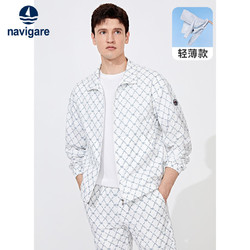 navigare 纳维凯尔 意大利小帆船2023新款翻领夹克男士休闲冲锋衣短款薄外套