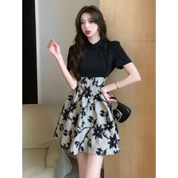 La Chapelle 拉夏贝尔 连衣裙子夏天女装新中式