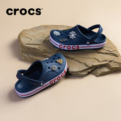 crocs 卡骆驰 男女款洞洞鞋 205089 深蓝/辣椒红 41/42