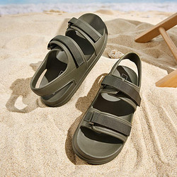 hotwind 热风 2024年夏季新款男士时尚凉鞋舒适户外沙滩鞋百搭露趾凉鞋