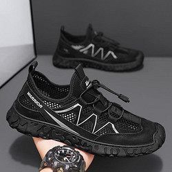 WARRIOR 回力 2024夏季爆款男鞋舒适镂空溯溪鞋男休闲户外运动