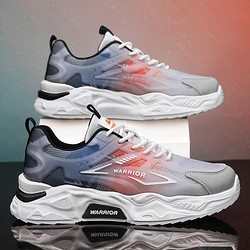 WARRIOR 回力 舒适耐磨休闲运动鞋男百搭老爹鞋男网布透气男鞋