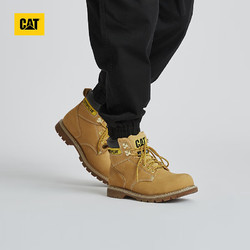 CAT 卡特彼勒 卡特经典大黄靴马丁靴工装靴男靴鞋子钢头防护靴 黄色 41