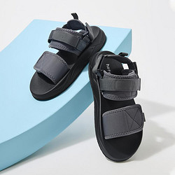 hotwind 热风 2024年夏季新款男士时尚户外露趾休闲沙滩凉鞋