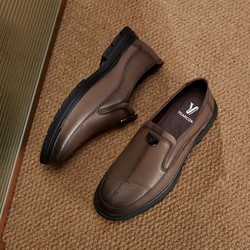 YEARCON 意尔康 男士商务休闲皮鞋 S211ZR96476W