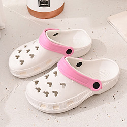 围画 夏季洞洞鞋eva花园鞋镂空可爱洞洞鞋女士沙滩鞋防滑透气凉鞋