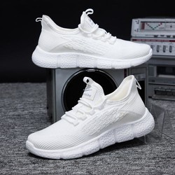 WARRIOR 回力 2024年网面椰子鞋厚底舒适跑步男士休闲鞋健步鞋