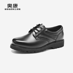 AOKANG 奥康 牛皮劳保鞋男防砸防静电防刺穿安全鞋劳保鞋防护鞋工作鞋 AK006黑色 44