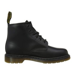 限尺码：Dr.Martens 马汀博士 101系列 男女同款短筒6孔马丁靴 24255001BLK 黑色 37