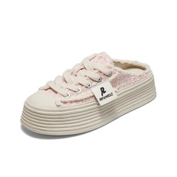 ST&SAT 星期六 女鞋商场同款2024夏季新款系带后空凉拖鞋厚底穆勒拖鞋