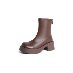 BeLLE 百丽 弹力靴女冬季靴子短靴大头高跟瘦瘦靴