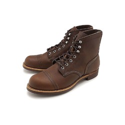 RED WING 红翼 自营｜REDWING Iron Ranger男士工作靴 #8111 IRON RANGER RED