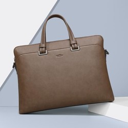 goldlion 金利来 男包手提公文包大容量电脑包商务通勤斜挎包