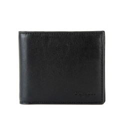 COACH 蔻驰 男士皮质短款钱包 F74991 BLK 黑色