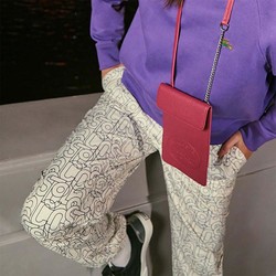 LACOSTE 拉科斯特 法国鳄鱼女包春夏时尚休闲复古优雅卡包手机包