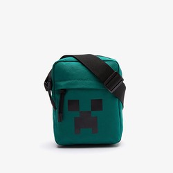 LACOSTE 拉科斯特 法国鳄鱼男包时尚休闲胸前包帆布包潮流印花斜挎包单肩包