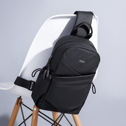 POLO 保罗 胸包男士2024新款斜挎包休闲时尚轻便单肩包运动小背包大容量