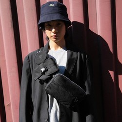 LACOSTE 拉科斯特 法国鳄鱼男包时尚潮流简约腰包百搭三件套多口袋设计款腰包